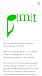 Mobile Screenshot of piedmontmusictherapy.com